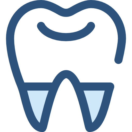 dentista Monochrome Blue icona