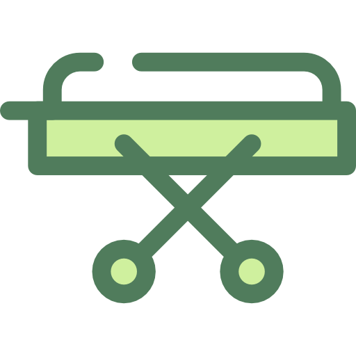 Stretcher Monochrome Green icon