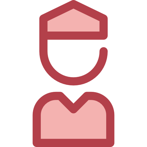 간호사 Monochrome Red icon