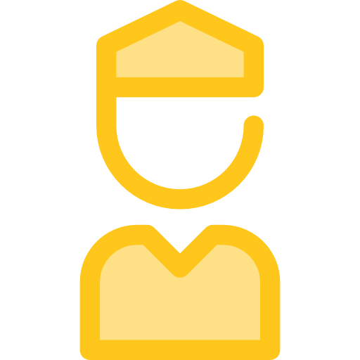 Nurse Monochrome Yellow icon