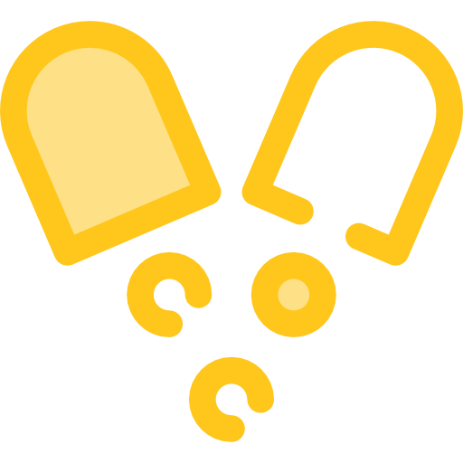 ピル Monochrome Yellow icon