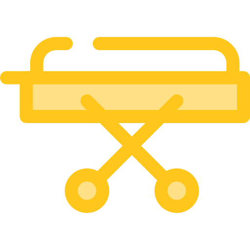 Stretcher Monochrome Yellow icon