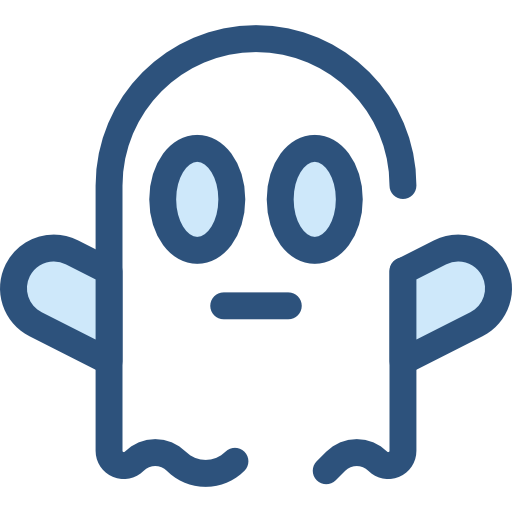 fantasma Monochrome Blue icono