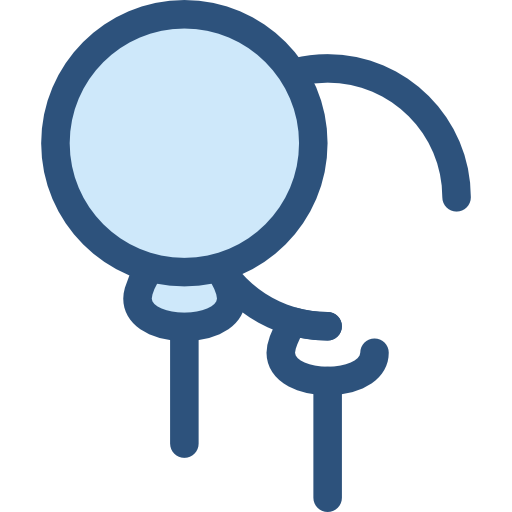 風船 Monochrome Blue icon