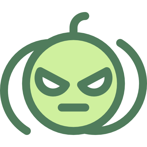 かぼちゃ Monochrome Green icon