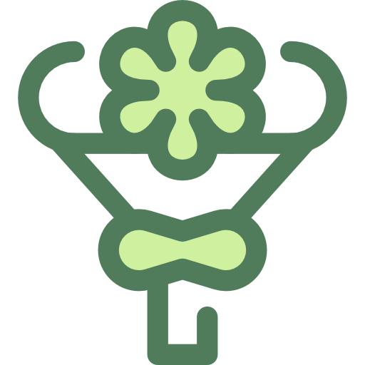 Bouquet Monochrome Green icon