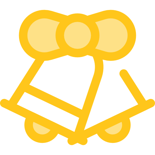 Bell Monochrome Yellow icon