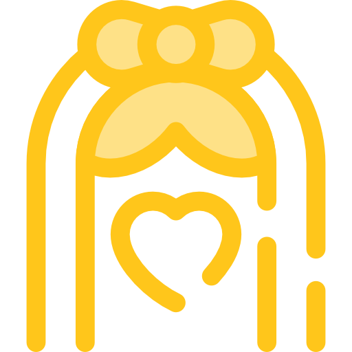 結婚式 Monochrome Yellow icon