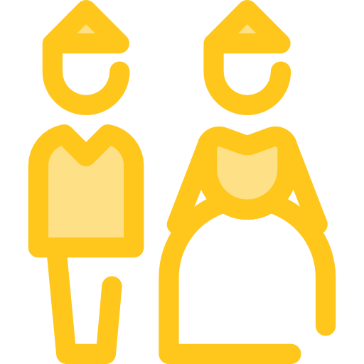 hochzeit Monochrome Yellow icon