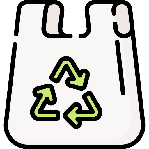 sacchetto di plastica Special Lineal color icona