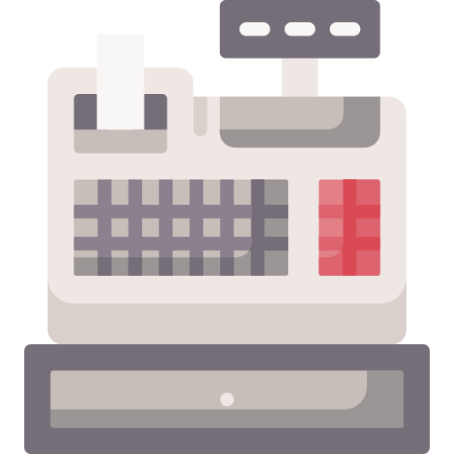 Cashier machine Special Flat icon