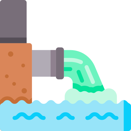 Waste water Special Flat icon