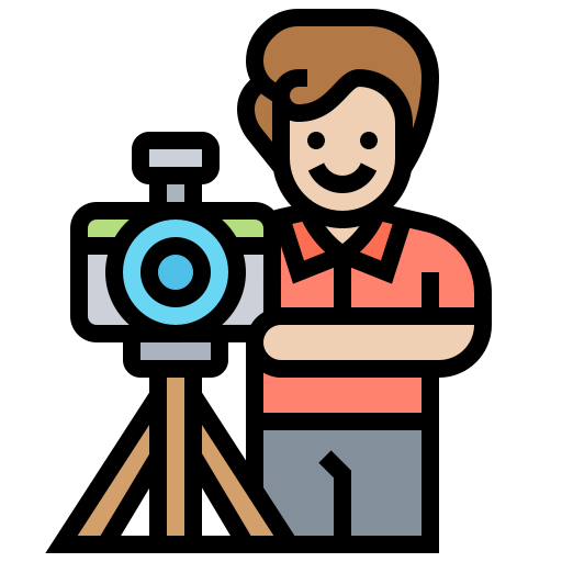 Photography Meticulous Lineal Color icon