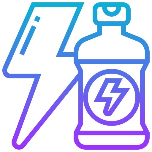 Energy drink Meticulous Gradient icon