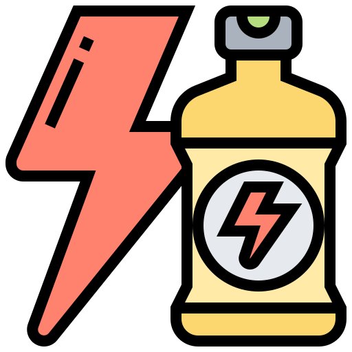 energiegetränk Meticulous Lineal Color icon
