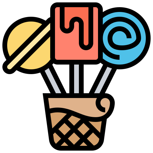 Lollipop Meticulous Lineal Color icon