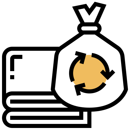 basura Meticulous Yellow shadow icono