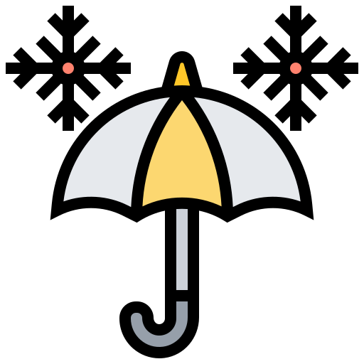 Umbrella Meticulous Lineal Color icon