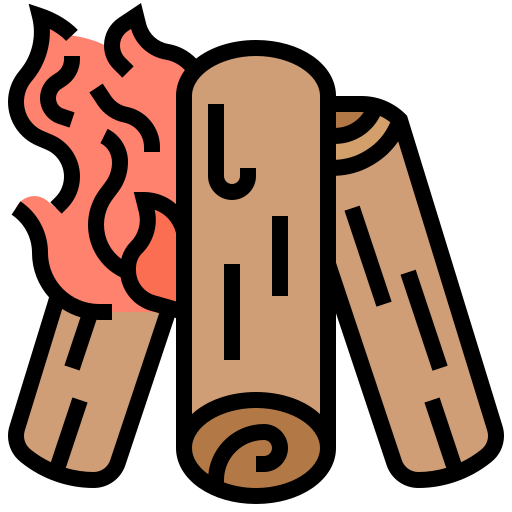 Firewood Meticulous Lineal Color icon