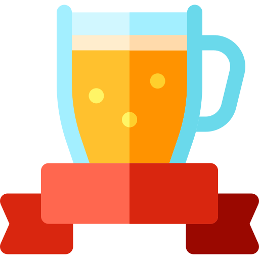 Beer Basic Rounded Flat icon