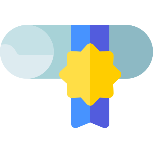 ディプロマ Basic Rounded Flat icon
