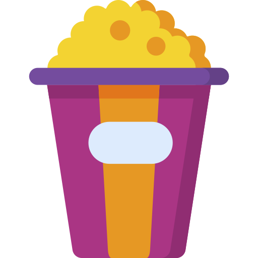 popcorn Special Flat icon