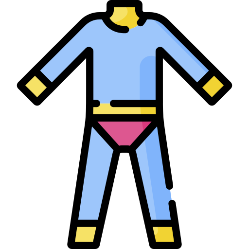 traje de spandex Special Lineal color icono