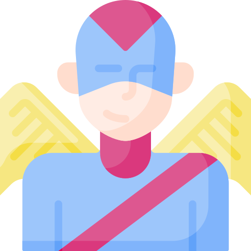 Winged Special Flat icon