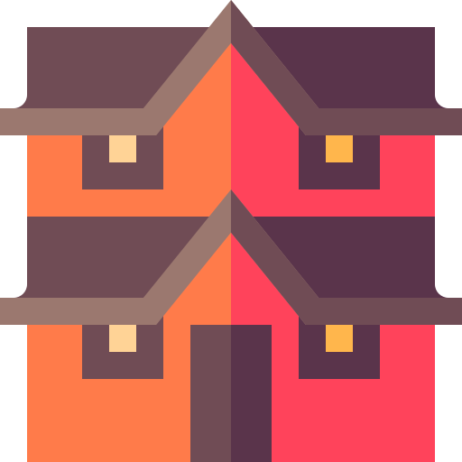 villa Basic Straight Flat icon
