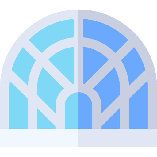 Dome Basic Straight Flat icon