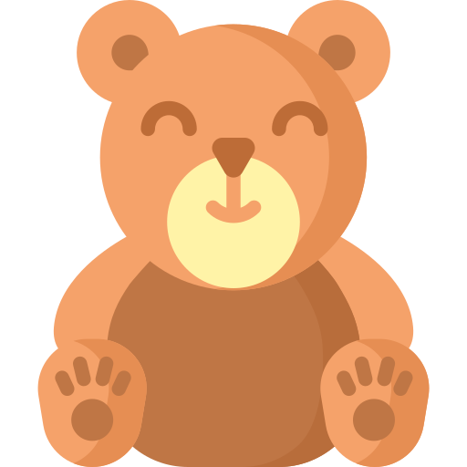 плюшевый медведь Special Flat иконка