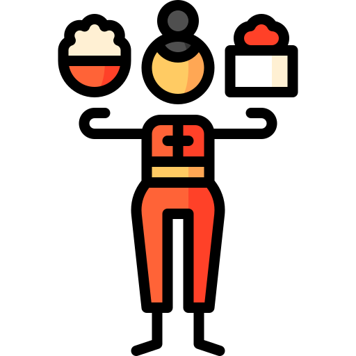 chinesisch Puppet Characters Lineal Color icon