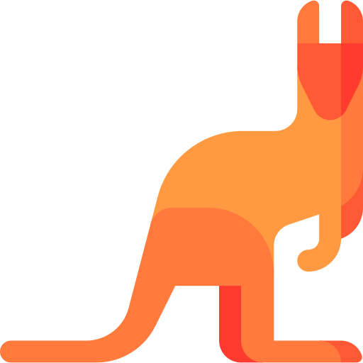 kangoeroe Special Flat icoon