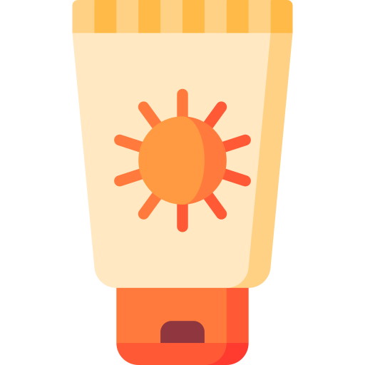 Sunscreen Special Flat icon