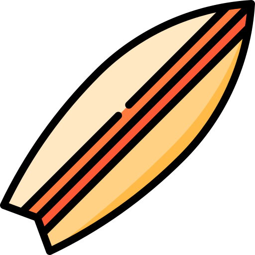 サーフボード Special Lineal color icon