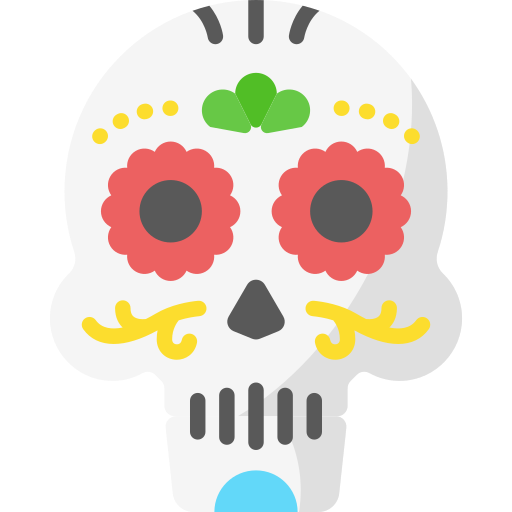 calavera mexicana Special Flat icono