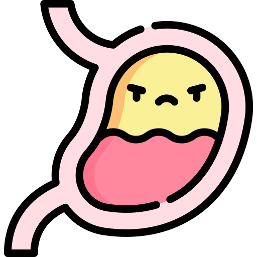bauch Kawaii Lineal color icon