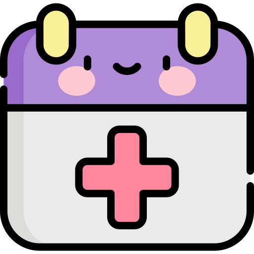 Medical appointment Kawaii Lineal color icon