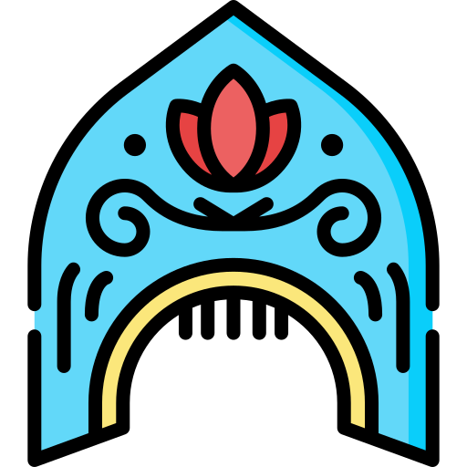 kokoshnik Special Lineal color icono