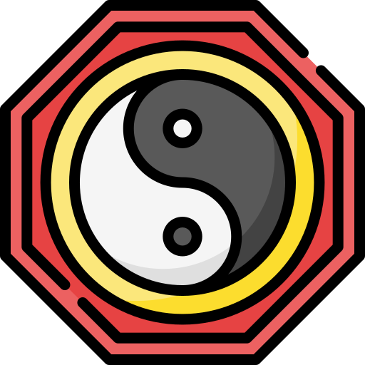 yin-yang Special Lineal color icon