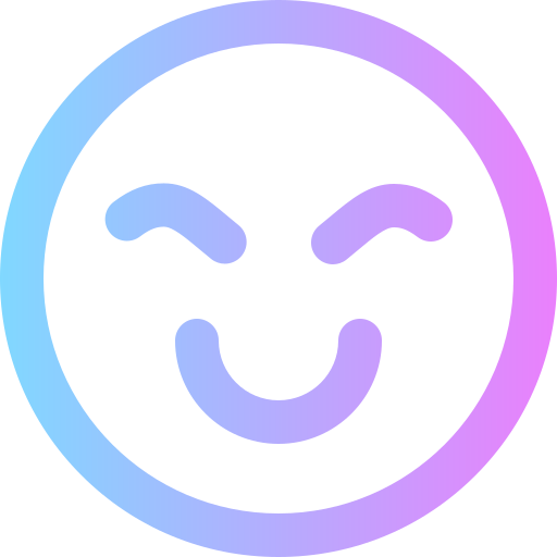 sonrisa Super Basic Rounded Gradient icono