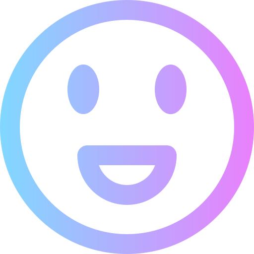 Счастливый Super Basic Rounded Gradient иконка