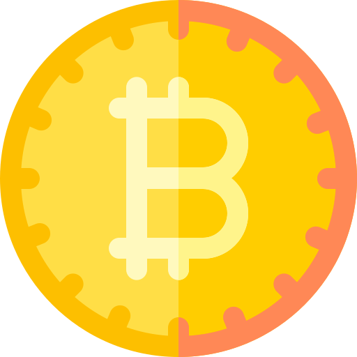 bitcoin Basic Rounded Flat Icône