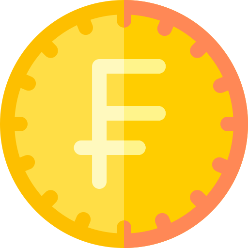 Franc Basic Rounded Flat icon