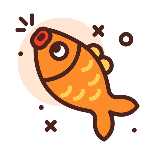 魚 Darius Dan Lineal Color icon