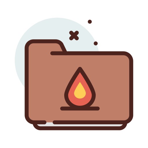 ogień Darius Dan Lineal Color ikona