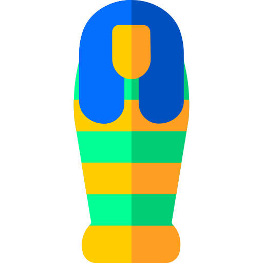 Sarcophagus Basic Rounded Flat icon