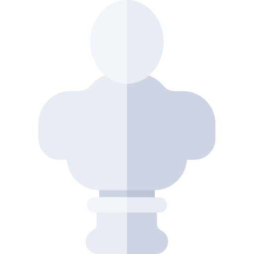 busto Basic Rounded Flat icono