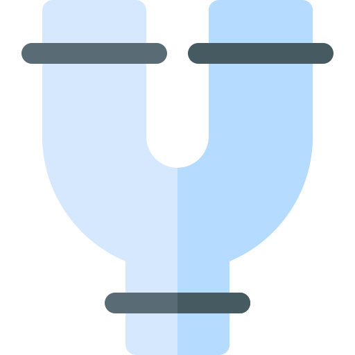 tubo Basic Rounded Flat Ícone