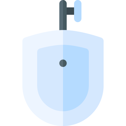 urinoir Basic Rounded Flat icoon